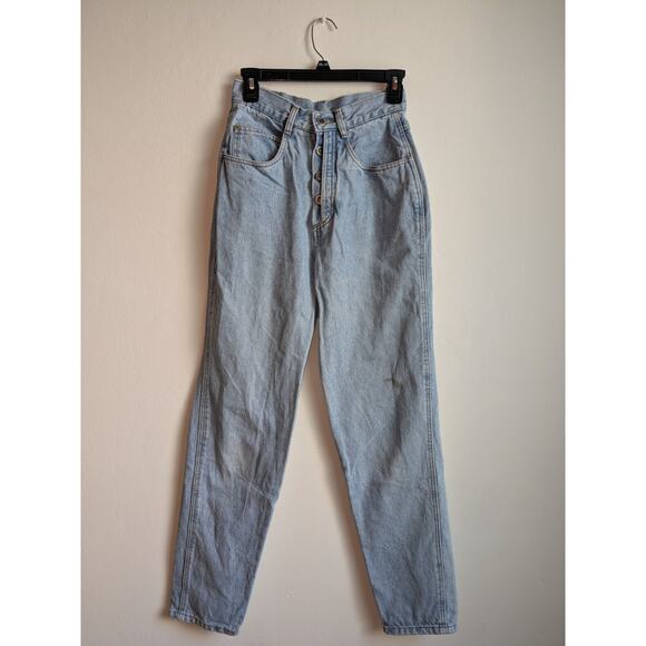 RIO Women's Jeans by STEPHEN MARDON Button Fly 90's Blue Light Sz 7 - Picture 2 of 9